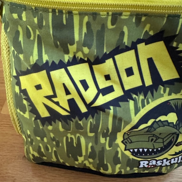 Raskullz Radgon Green Dinosaur Kids Backpack - Picture 3 of 15